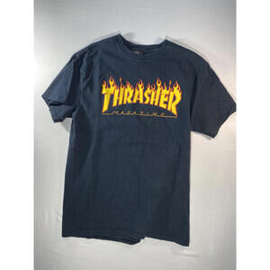 Thrasher Flame Logo T-Shirt - Men's Medium